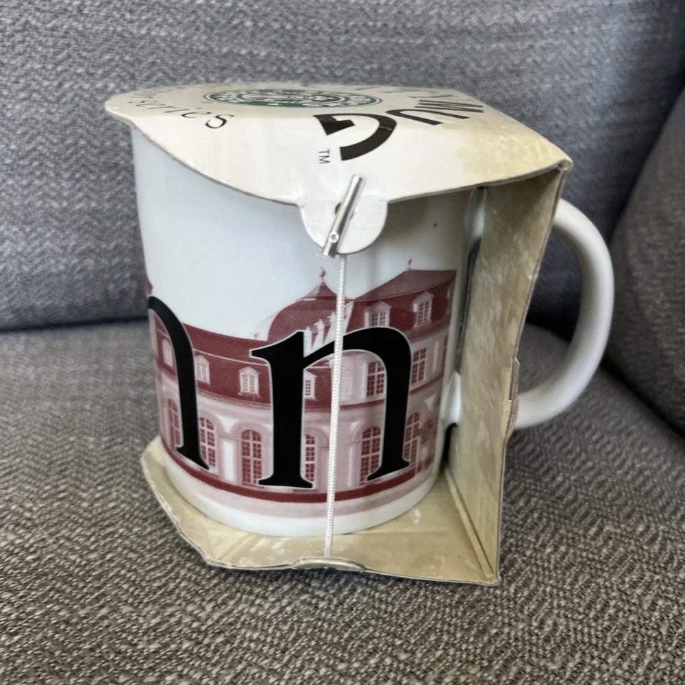 STARBUCKS BONN , GERMANY 2002 Collector Series Coffee MUG New